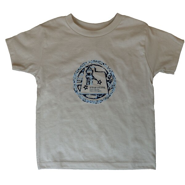 Toddler Utah State Patriotic T-Shirt